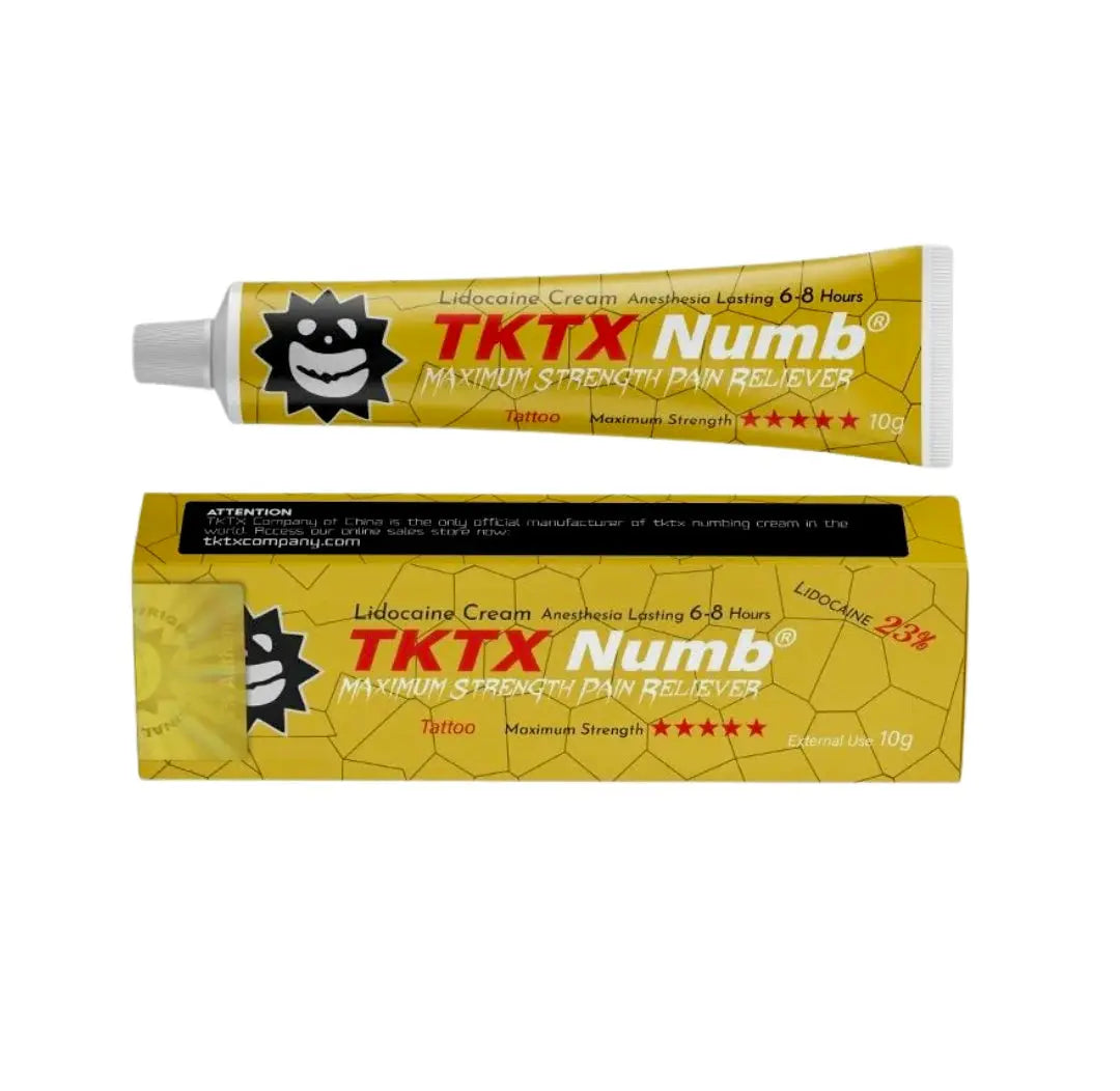TKTX Numbing cream gold per tatuaggi | rimozione tatto | microblading mondo tatuaggi