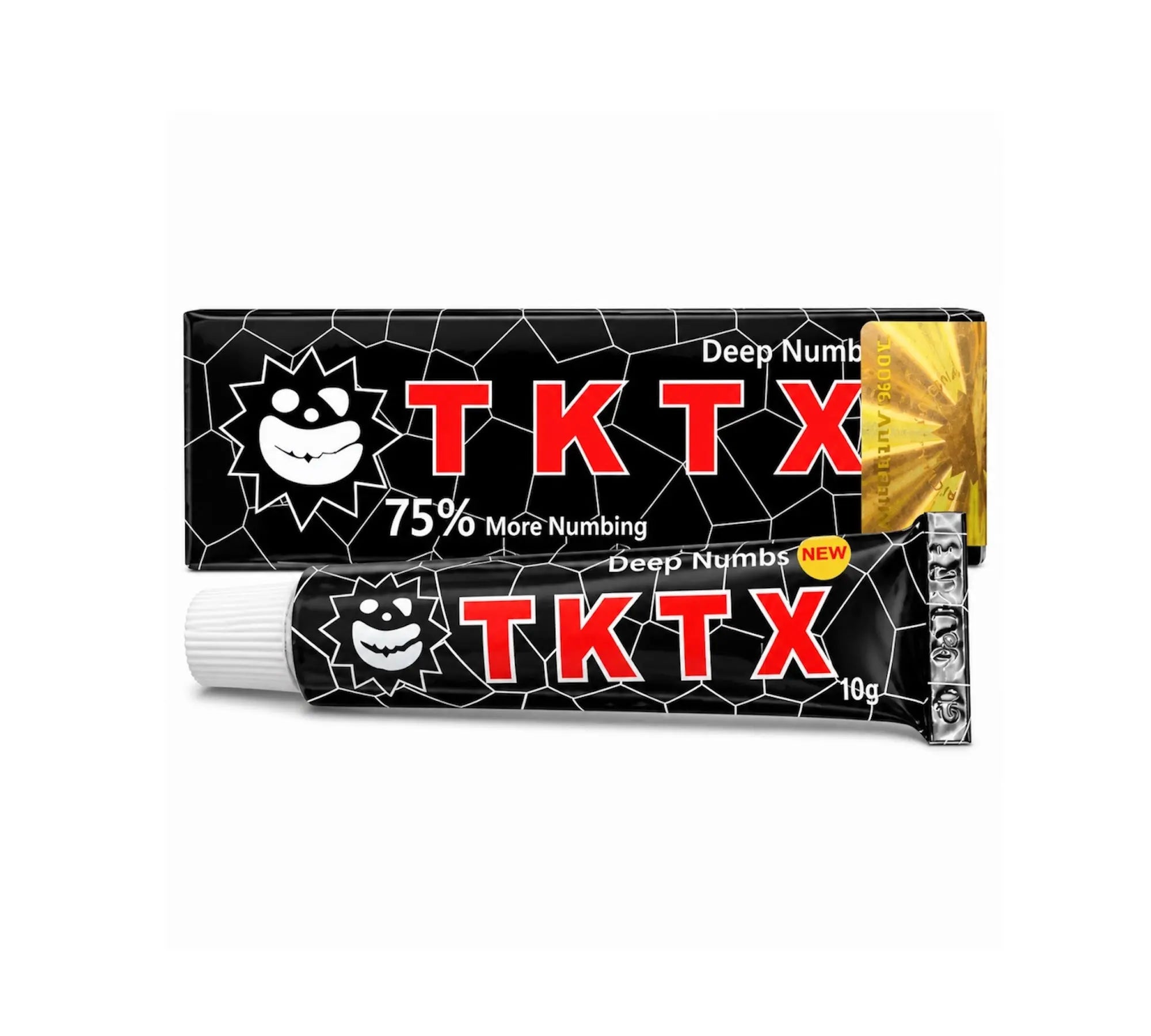 Crema anestetizzante tatuaggio extra forte 75% TKTX da 10g mondo tatuaggi