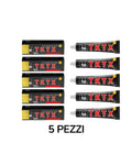 TKTX Crema Intorpellente Nero 75% Confezione da 5 pezzi mondo tatuaggi
